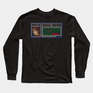 Claire Redfield Pixel Art Long Sleeve T-Shirt